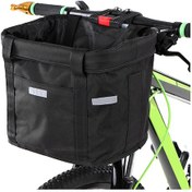 Resim Neevoyu "çıkarılabilir Su Geçirmez Bisiklet Sepeti - Evcil Hayvan Taşıyıcı Ve Alışveriş Çantası" Siyah 