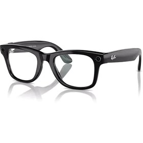 Resim Ray-Ban Meta Wayfarer RW4008 53 Beden 601/SB53 Parlak Siyah-Clear 