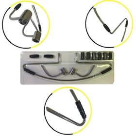 Resim Drs Tuning Oto Koltuk Arkası Elbise Askısı Metal Krom 