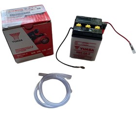 Resim YAMAHA RX 115 6N4 AKÜ 6 VOLT YUASA JAPAN 