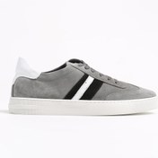 Resim Fabrika Gri Erkek Deri Sneaker SAMCHE 