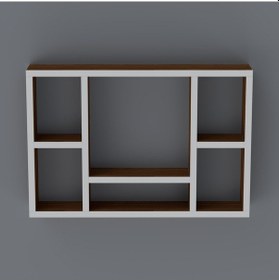 Resim Kenzlife kitaplık neşve 040*060*20 cvz duvar rafı 