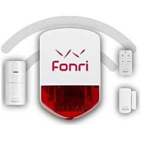 Resim FONRI Wİ-Fİ AKILLI ALARM SET LB-01WF (HARİCİ SİREN - HAREKET DEDE 