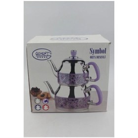 Resim Özkent K-333 Symbol Orta Boy Çaydanlık Lila 
