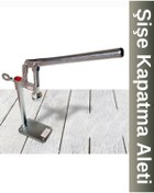 Resim Viyalente Şişe Kapatma Aleti Soda Gazoz Kapağı Kapama Makinesi 
