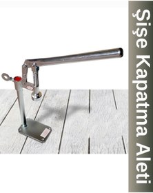 Resim Viyalente Şişe Kapatma Aleti Soda Gazoz Kapağı Kapama Makinesi 