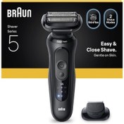 Resim Braun Series 5 Elektrikli Tıraş Makinesi, Islak Ve Kuru, Hassas Düzeltici Başlık, 52-n1200s 1 Saat 