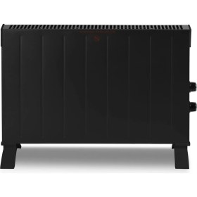 Resim Kumtel Konvektör Isıtıcı 2500W Güçlü Performans Modern Siyah Tasarım 28 m² Isıtma Alanı 