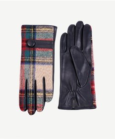 Resim Yargıcı Ekose Kumaşlı Deri Eldiven 25kked2016x 320 Çok Renkli 