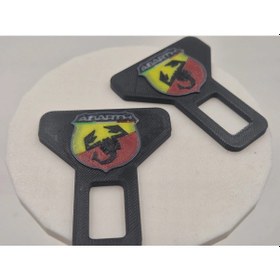 Resim Abarth Kemer Tokası , Abarth Araç Kemer İkaz , Kemer Bip Bip - 2 Adet 