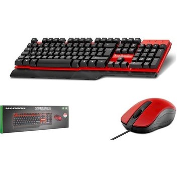 Hadron HD837Q-20 Ledli Oyun Klavye Mouse Set + Mousepad