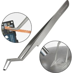 Resim Mechanic Aax-17 Non-Manyetik Paslanmaz Çelik Entegre Yerleştirme ve Lehimleme Cımbızı 