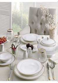 Resim Pierre Cardin 60 Parça 12 Kişilik Yemek Takımı Liona 