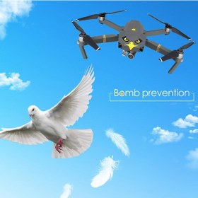 Resim Djı Mavic Pro Kuş Kaçıran Zombi İfadeli Göz Çıkartma Model4 