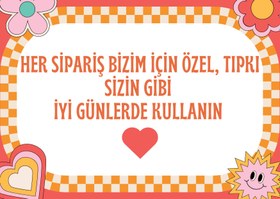 Resim Hazır Desenli Teşekkür Kartı - 50 / 10*14-5 