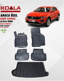 Resim Volkswagen T Roc Paspas Ve Bagaj Havuzu Üst Bagaj Kademesi 2016 2025 Arası 