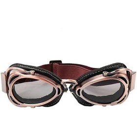 Resim Motosiklet Sürüş Koruyucu Gözlükler, Toz Geçirmez Rüzgar Geçirmez Yay Şekilli Gözlükler 