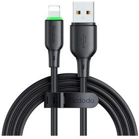 Resim Mcdodo Ca-4741 12w Usb Apple Uyumlu iPhone Şarj Data Kablo 120cm Siyah 