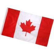Resim Springsun Kanada Bayrağı, 90x150 Cm, Poliester, Dayanıklı, İki Renk Kırmızı-beyaz , Çubuk Kılıfı, Parti/festival İçin Çok Renkli 