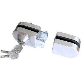 Resim Ht-1337-Sss Sürgülü Cam Kapı Kilidi Anahtar + Mandal 