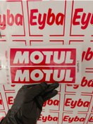 Resim Genel Markalar motul 20x5 cm baskes 2 adet renkli baskı sticker, bisiklet, karavan,otomobil,çocuk odası 