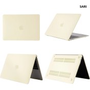 Resim Techmaster Apple MacBook Pro 13 2016 A1706/A1708 Cream Kılıf Ultra Ince 