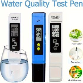 Resim 2 Adet Su Kalitesi Test Kiti Tds Ph Metre Asitlik Ölçer Ec P Hmetre, Gıda Dışı İletişim 