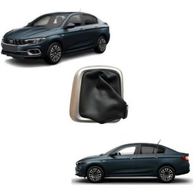 Resim Fıat Egea Gri Çerçeveli Vites Körüğü 2015 