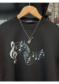 Resim Elektro Gitar İki Katmanlı Gümüş Renk 316l Paslanmaz Çelik Figür Çok Renkli 