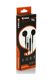Resim Ktools Basic Hi-Fi Mikrofonlu Kablolu Kulaklık 120 cm 