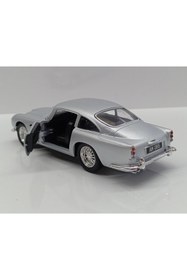 Resim Kinsmart Dianomi 1 38 ASTON MARTİN DB5 13 cm ÇEK BIRAK METAL ARABA gri 