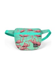 Resim Coral High Su Yeşili Flamingo Çocuk Günlük Bel Çantası - Kız Çocu Su Yeşili - Pembe 