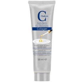 Resim Claderm Clay Mask Collagen - Arındırıcı Kolajen Kil Maskesi 50ml 