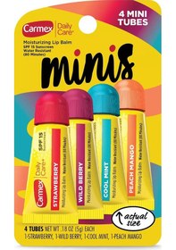 Resim Carmex Minis Dudak Balsamı SPF15 4 x 5 G 