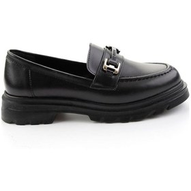 Resim Siyah Kadın Loafer Ayakkabı K01997011209 Siyah 