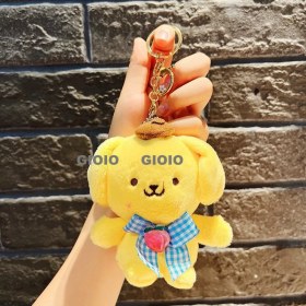 Resim Silver1 Karikatür Küçük Hediye Peluş Bebek Kolye Anahtarlık Çanta Kolye Aksesuarları (Yurt Dışından) 