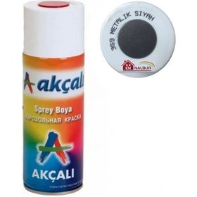 Resim Akçalı Sprey Boya 400 ml 359 Metalik Siyah(CLZ) 