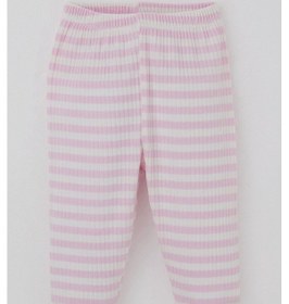 Resim Breeze Kız Bebek Pijama Takımı Omuzdan Patlı Kendinden Desenli 4 Ay-1 Yaş, Pembe 