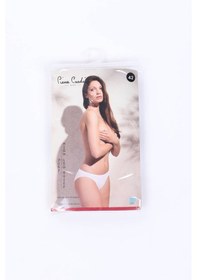 Resim Pierre Cardin Kadın Pamuklu High Leg Brief 5'li Külot Çok Renkli 
