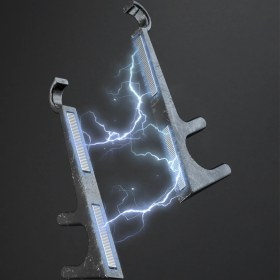 Resim Bipower Manyetik Deniz Çapalı Portatif Anahtarlık Telefon Standı Yeşil 