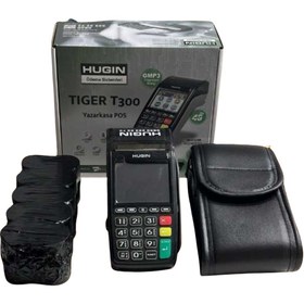 Resim HUGIN Tiger T300 4G Yeni Nesil Yazarkasa-Pos, Eft Pos Kasa, Çanta ve 10 Adet Pos Rulosu 