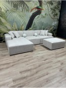 Resim Erduran Mobilya Monza 4 Modül Uzanmalı Modüler Köşe Koltuk Takımı 