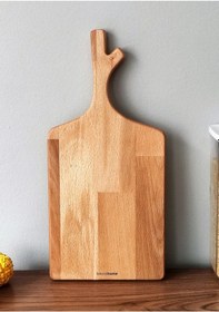 Resim Dal Ahşap Kesme Tahtası, Sunum Tahtası, Ahşap Servis Tabağı, Ahşap Peynir Tabağı, Kayın Ağacı Ahşap 