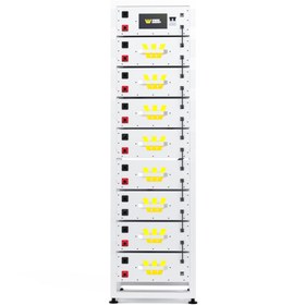 Resim WERER ENERGY 30kWh LiFePO4 Lityum Uyumlu Demir Fosfat Yüksek Voltaj Akü 