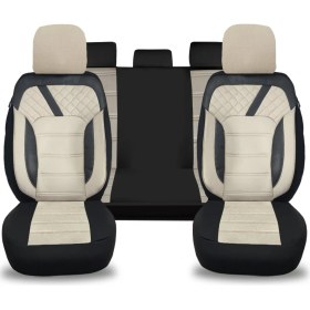 Resim Oto Pandami Bmw 4er G22 2020 Uyumlu Krem Tay Tüyü Koltuk Kılıfı TKR76 