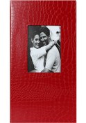 Resim Kırmızı Deri Fotoğraf Albümü (10x15cm) 300 ad. 46300 