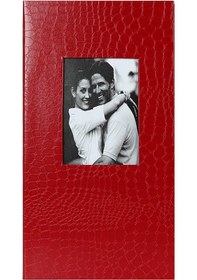 Resim Kırmızı Deri Fotoğraf Albümü (10x15cm) 300 ad. 46300 