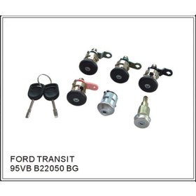 Resim Ford Transit T12 T15 Kontak ve Kapı Şifre Takımı Fr330 