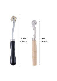 Resim 3 Adet Işaretleme Iğnesi Iğneli Rulet Kumaş Üstü Terzi Çizgi Rule 