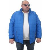 Resim Starbattal Büyük Beden Pilot Mont Madrid 23824 Saks Mavi Saks Mavisi 